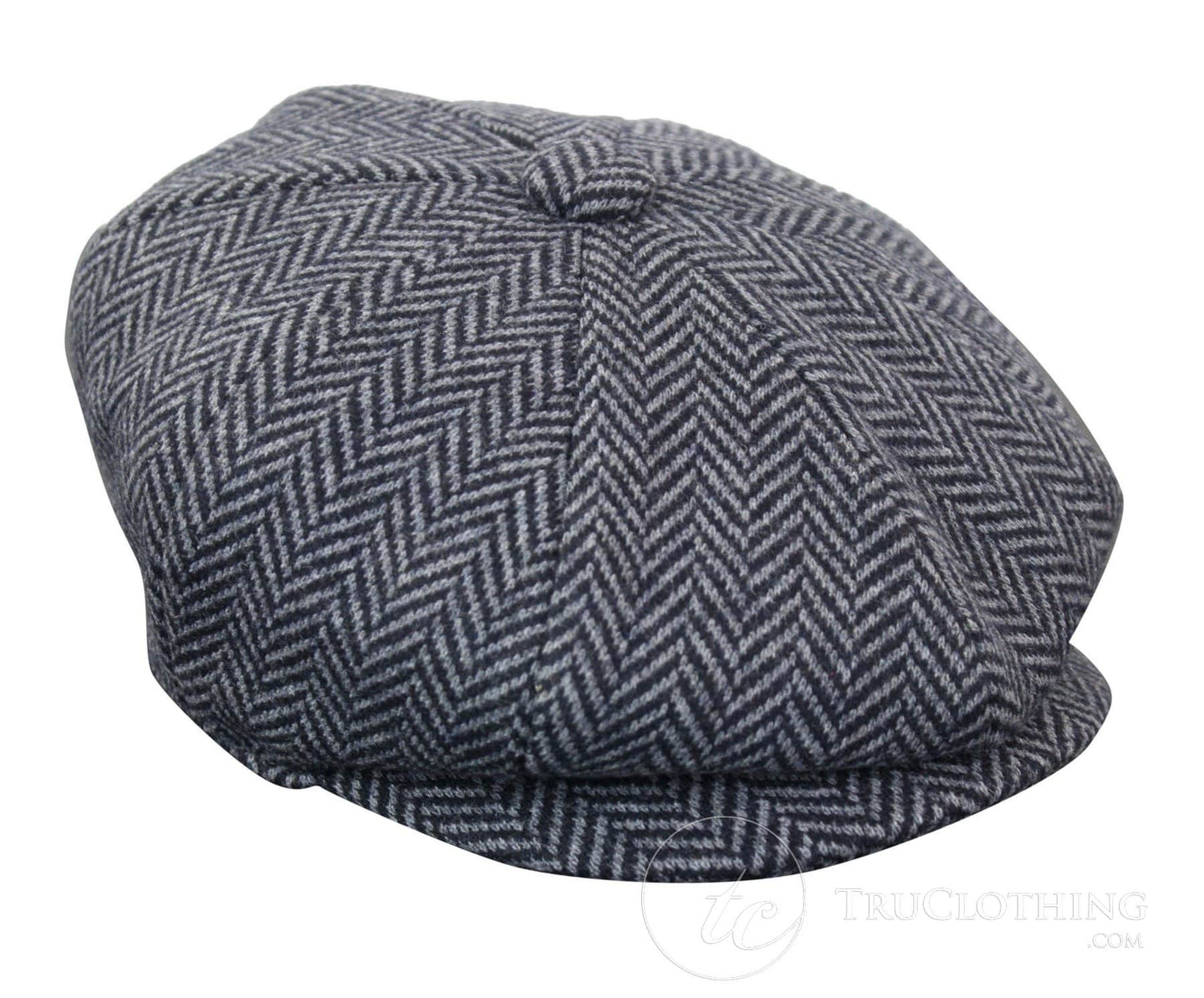 Lasten Peaky Blinders Newsboy Tweed -kalanruotokuvioinen 8-paneelinen hattu