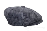 Lasten Peaky Blinders Newsboy Tweed -kalanruotokuvioinen 8-paneelinen hattu