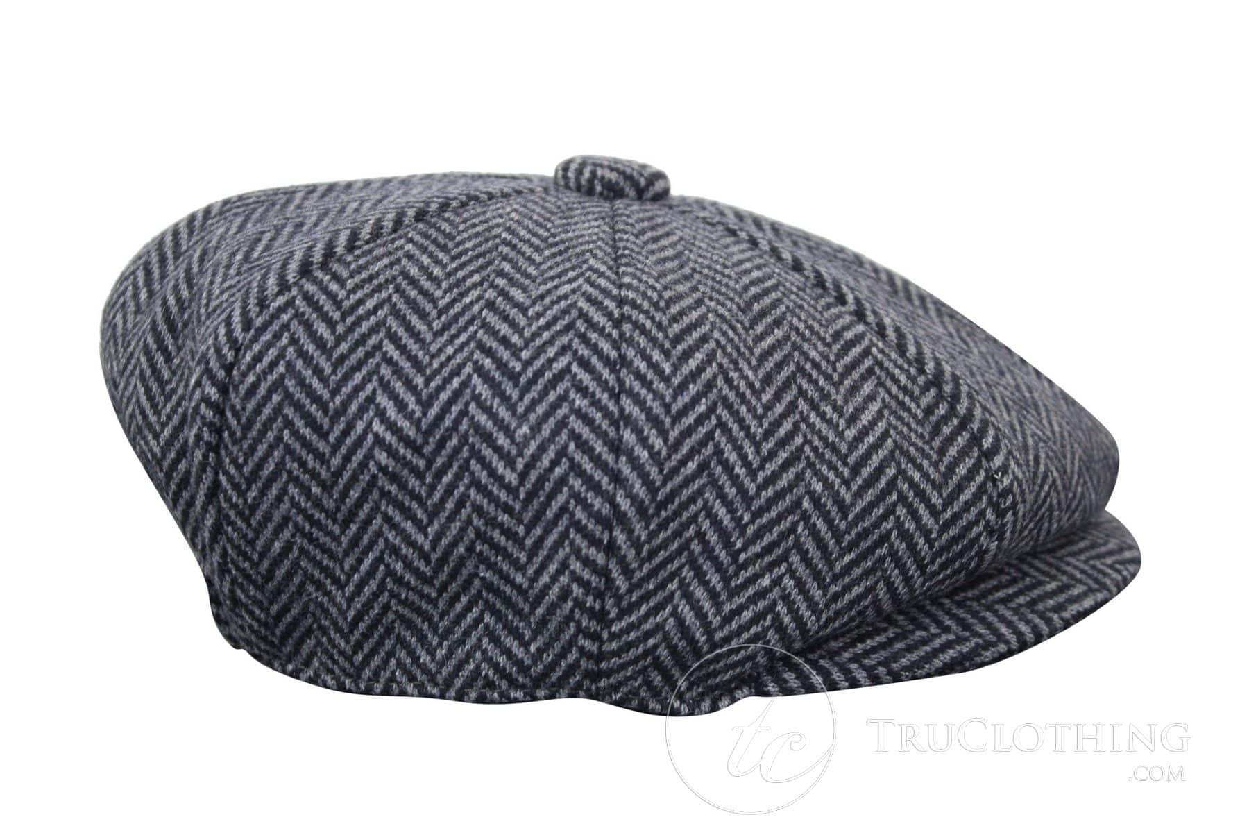 Lasten Peaky Blinders Newsboy Tweed -kalanruotokuvioinen 8-paneelinen hattu