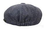 Lasten Peaky Blinders Newsboy Tweed -kalanruotokuvioinen 8-paneelinen hattu
