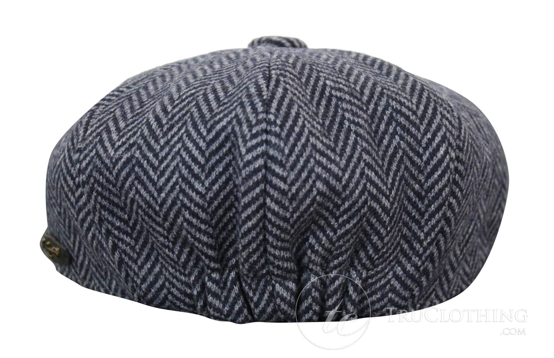 Lasten Peaky Blinders Newsboy Tweed -kalanruotokuvioinen 8-paneelinen hattu