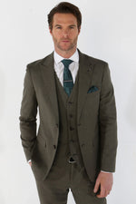 Kurt - Miesten Sage Tailored Fit -bleiseri