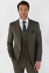 Kurt - Miesten Sage Tailored Fit -bleiseri