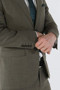 Kurt - Miesten Sage Tailored Fit -bleiseri