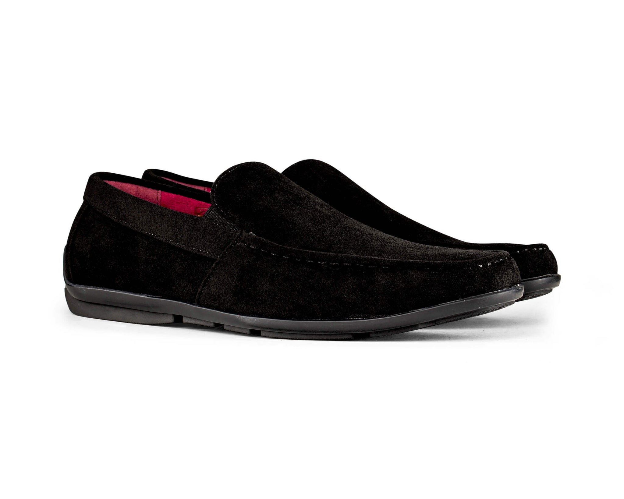 Miesten mokkanahkaiset neliönmuotoiset kärjet slip-on-kengät