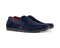 Miesten mokkanahkaiset neliönmuotoiset kärjet slip-on-kengät