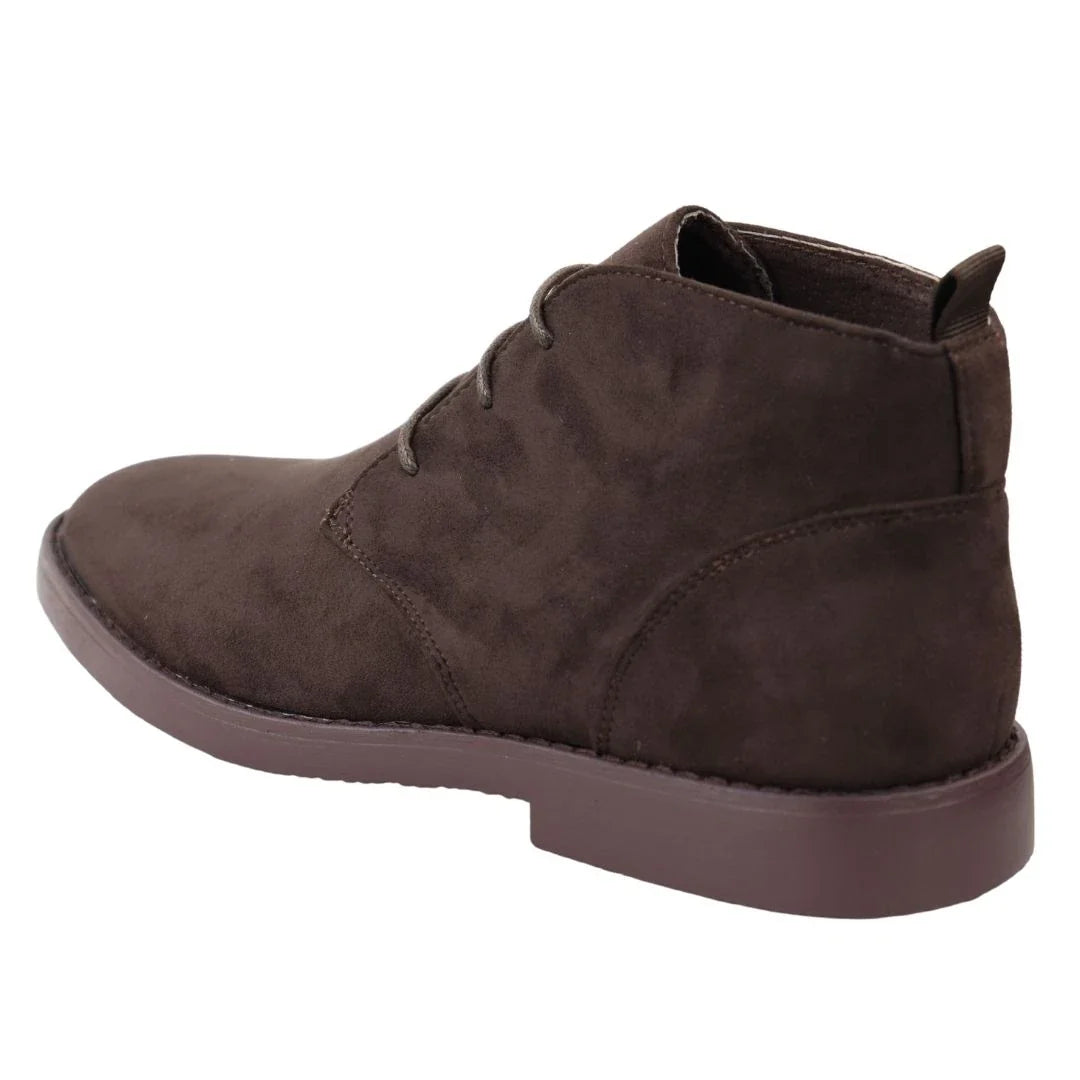 Miesten Chukka Desert -nauhalliset ruskeat nilkkurit