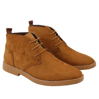 Miesten Chukka Desert -nauhalliset ruskeat nilkkurit