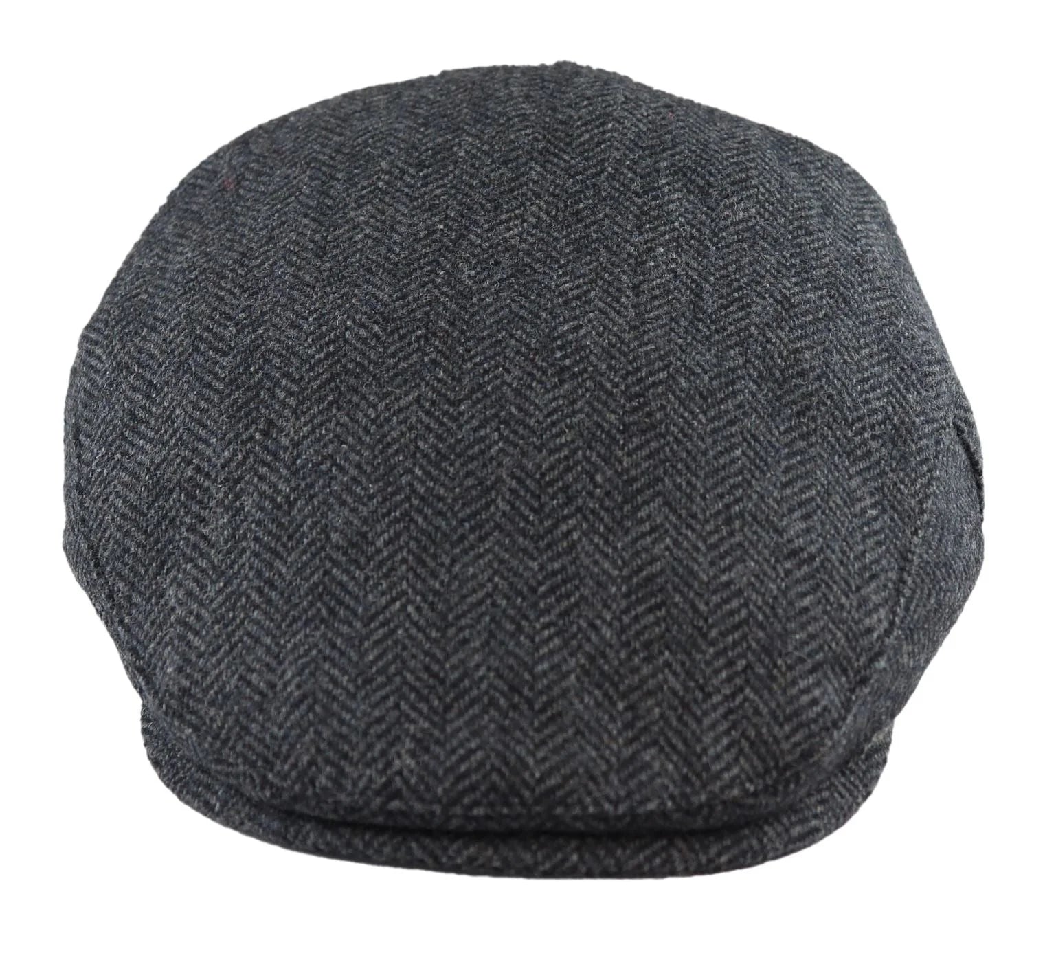 Miesten flat cap -villainen kalanruotokuvioinen hiilenruskea tweed-lippis, klassinen 1920-luvun unisex-poikatoppi