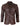 Miesten Slim Fit Ruskea Nahkableiseri