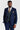 Mayfair Navy -teksturoitu puku ja Harris Navy -kontrastivärinen tweed-liivi