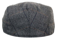 Marc Darcy DX7 miesten tweed-vintage-retrovaaleat flattihatut, Peaky Blinders -ruutukuvioiset klassiset hatut