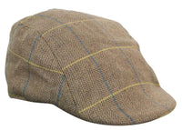 Marc Darcy DX7 miesten tweed-vintage-retrovaaleat flattihatut, Peaky Blinders -ruutukuvioiset klassiset hatut