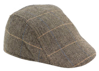 Marc Darcy DX7 miesten tweed-vintage-retrovaaleat flattihatut, Peaky Blinders -ruutukuvioiset klassiset hatut