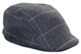 Marc Darcy Eton miesten tweed-vintage-retro-vaarin flattihatut, Peaky Blinders -ruutukuvioiset klassiset hatut