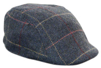 Marc Darcy Eton miesten tweed-vintage-retro-vaarin flattihatut, Peaky Blinders -ruutukuvioiset klassiset hatut