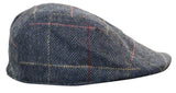 Marc Darcy Eton miesten tweed-vintage-retro-vaarin flattihatut, Peaky Blinders -ruutukuvioiset klassiset hatut