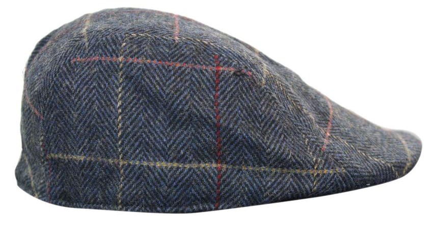 Marc Darcy Eton miesten tweed-vintage-retro-vaarin flattihatut, Peaky Blinders -ruutukuvioiset klassiset hatut