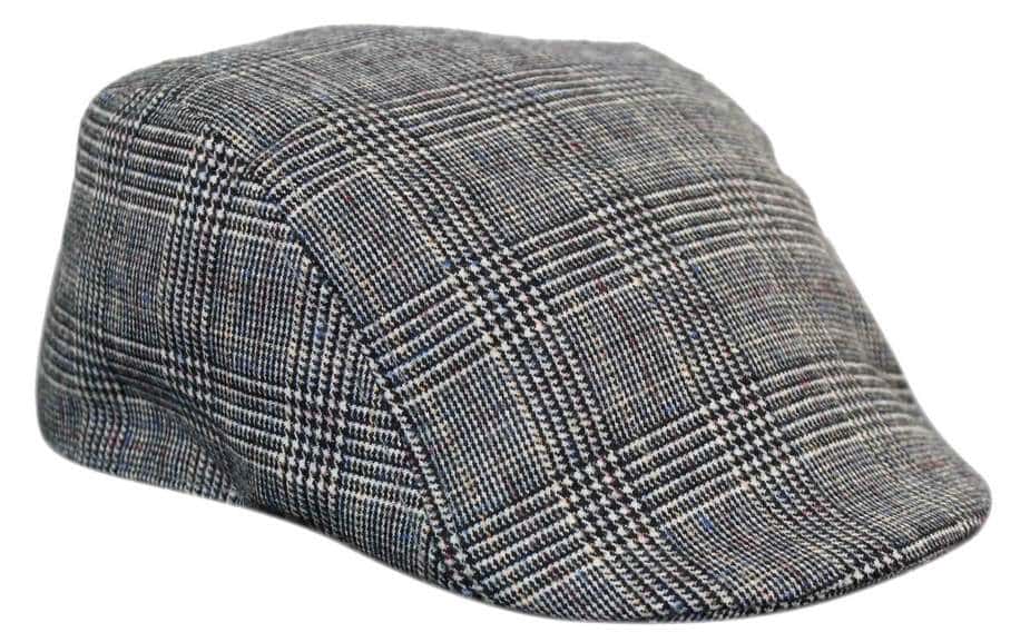 Marc Darcy Hampton miesten tweed-vintage-retro-vaarin flattihatut, Peaky Blinders -ruutukuvioiset klassiset hatut