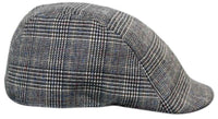 Marc Darcy Hampton miesten tweed-vintage-retro-vaarin flattihatut, Peaky Blinders -ruutukuvioiset klassiset hatut