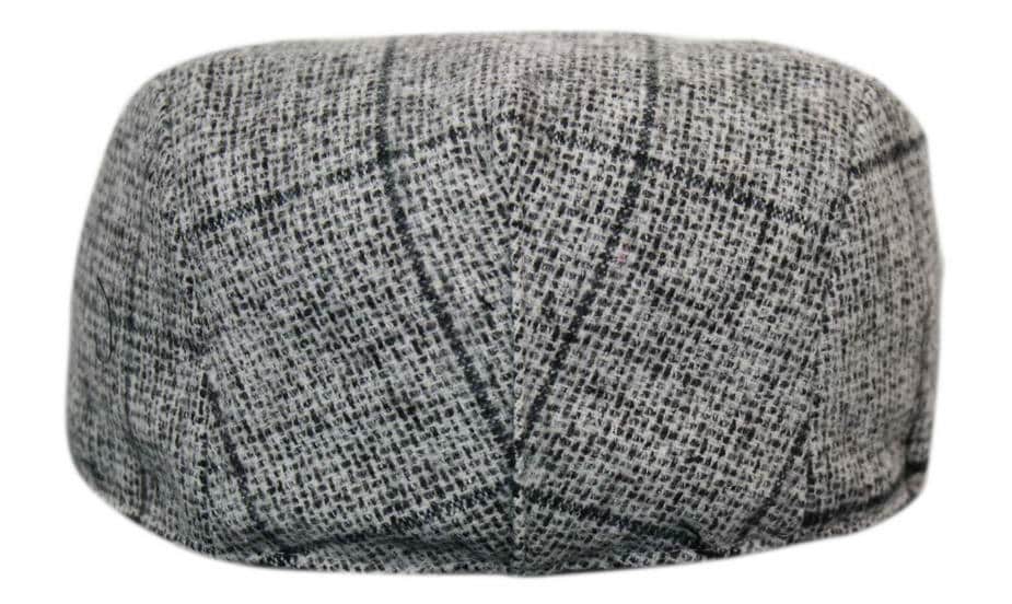 Marc Darcy Kristian miesten tweed-vintage-retro-vaarin flattihatut Peaky Blinders -ruutukuvioiset klassiset hatut