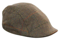 Marc Darcy Nelson miesten tweed-vintage-retro-vaarin flattihatut Peaky Blinders -ruutukuvioiset klassiset hatut