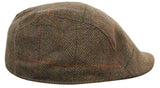 Marc Darcy Nelson miesten tweed-vintage-retro-vaarin flattihatut Peaky Blinders -ruutukuvioiset klassiset hatut