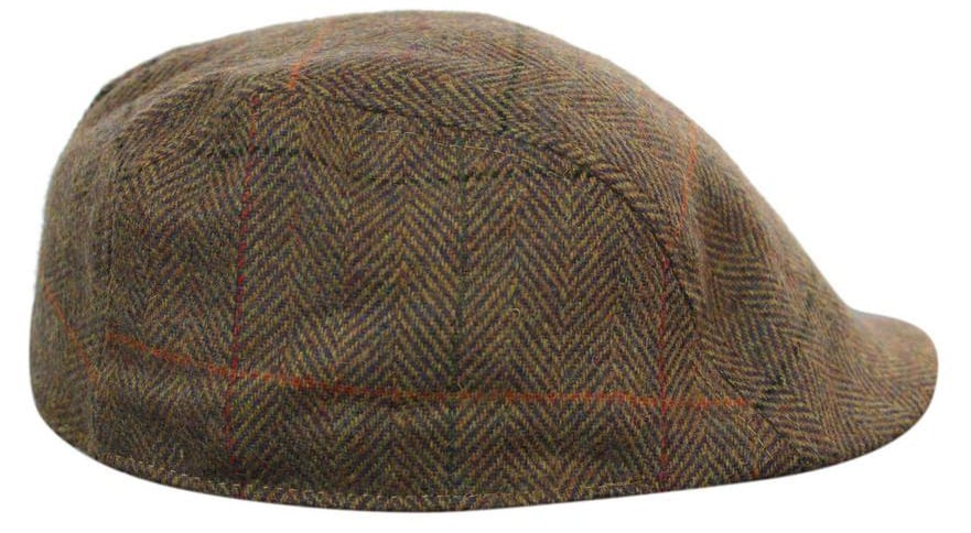 Marc Darcy Nelson miesten tweed-vintage-retro-vaarin flattihatut Peaky Blinders -ruutukuvioiset klassiset hatut