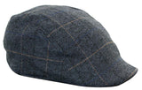 Marc Darcy Scott miesten tweed-vintage-retro-vaarin flattihatut Peaky Blinders -ruutukuvioiset klassiset hatut