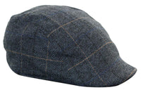 Marc Darcy Scott miesten tweed-vintage-retro-vaarin flattihatut Peaky Blinders -ruutukuvioiset klassiset hatut