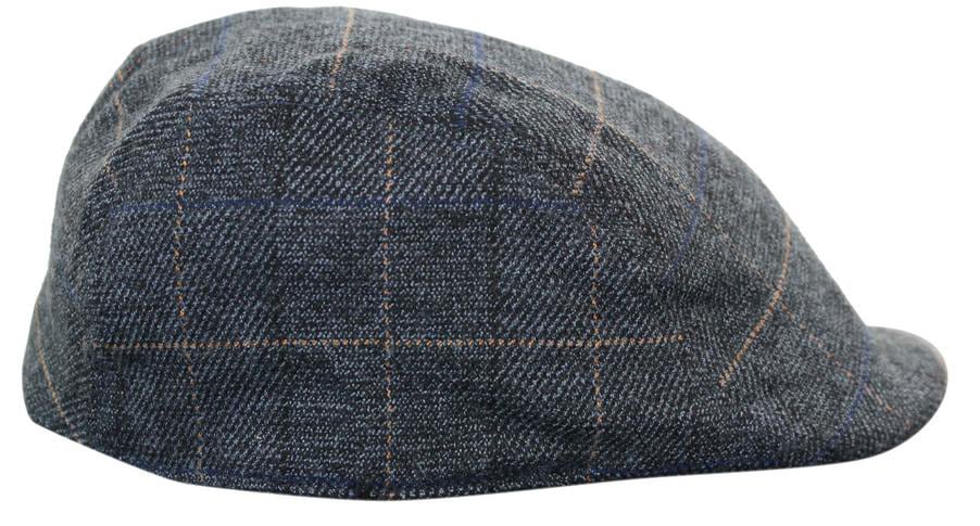 Marc Darcy Scott miesten tweed-vintage-retro-vaarin flattihatut Peaky Blinders -ruutukuvioiset klassiset hatut