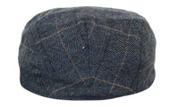 Marc Darcy Scott miesten tweed-vintage-retro-vaarin flattihatut Peaky Blinders -ruutukuvioiset klassiset hatut