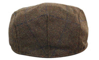 Marc Darcy TB4 miesten tweed-vintage-retrovaaleat flattihatut, Peaky Blinders -ruutukuvioiset klassiset hatut