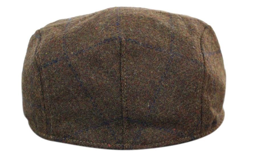 Marc Darcy TB4 miesten tweed-vintage-retrovaaleat flattihatut, Peaky Blinders -ruutukuvioiset klassiset hatut