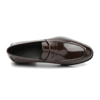 Miesten keinonahkaiset slip-on-pennyloaferit