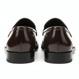 Miesten keinonahkaiset slip-on-pennyloaferit