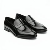 Miesten keinonahkaiset slip-on-pennyloaferit