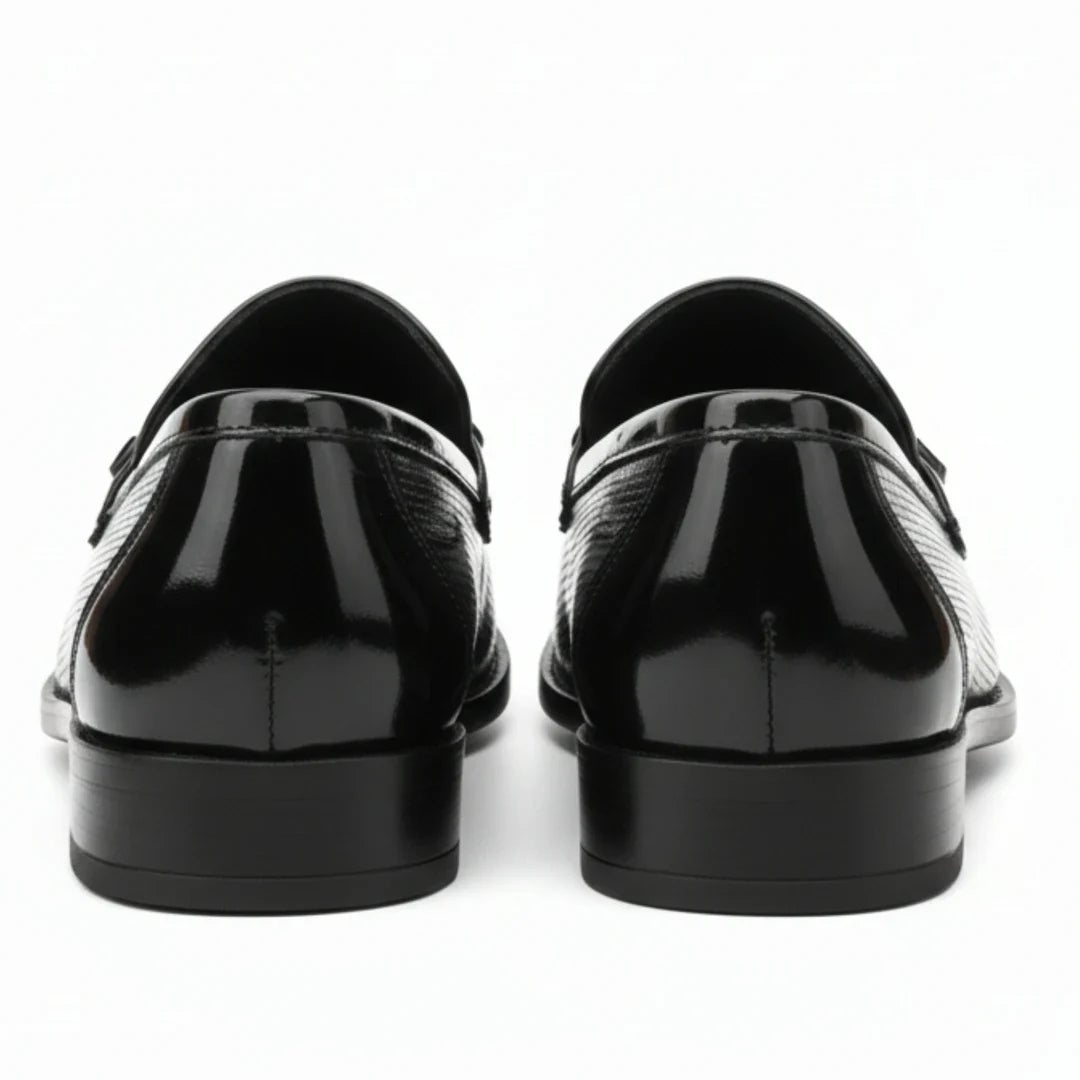 Miesten keinonahkaiset slip-on-pennyloaferit