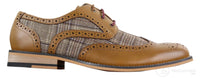 Miesten nahka- ja tweed-vintagekengät - Cavani Oslo