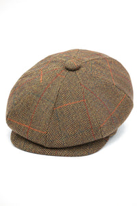 Miesten 8-paneelinen Newsboy-lippis