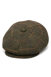 Miesten 8-paneelinen Newsboy-lippis