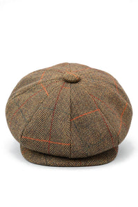 Miesten 8-paneelinen Newsboy-lippis