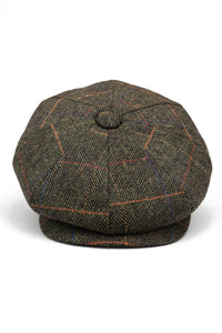 Miesten 8-paneelinen Newsboy-lippis