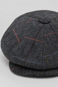 Miesten 8-paneelinen Newsboy-lippis