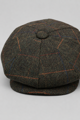 Miesten 8-paneelinen Newsboy-lippis