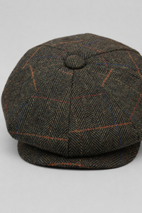 Miesten 8-paneelinen Newsboy-lippis