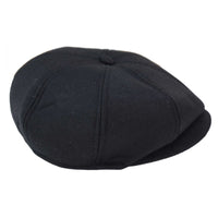 Miesten 8-paneelinen Peaky Blinders -hattu - Musta