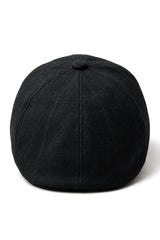 Miesten 8-paneelinen Razor Baker -poikien hattu, samettihuopa, newsboy-lippalakit