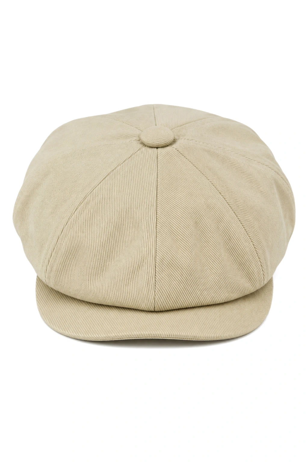 Miesten 8-paneelinen kesäinen beige leipurihattu, puuvillaiset blinders-newsboy-lippalakki, Shelby