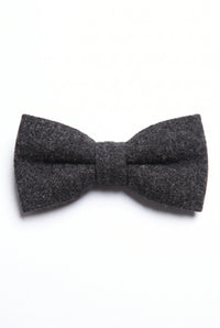 Miesten musta tweed-rusetti